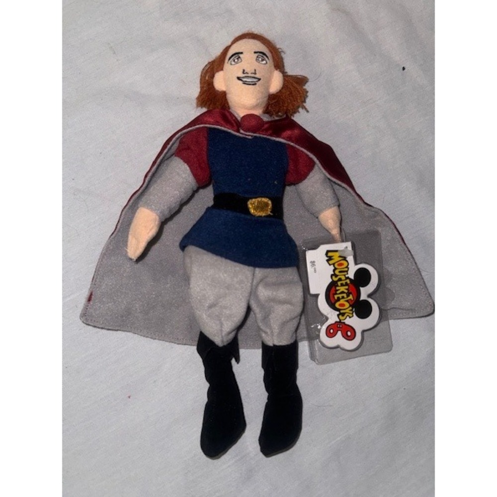 Disney Prince Phillip Plush Doll MousekeToys Collectible Stuffed Toy